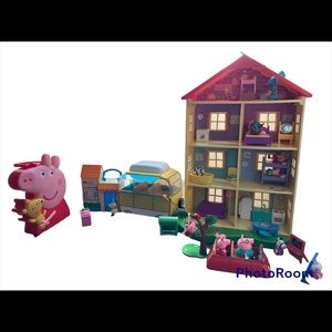 Peppa pig house bundle